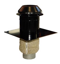 Крышный зонт Systemair THS 200 HOOD W. COVER PL. BLACK