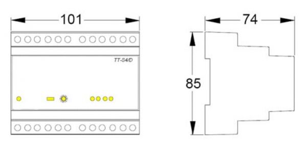 Регулятор мощности Systemair TT-S4/D STEP SWITCHING UNIT